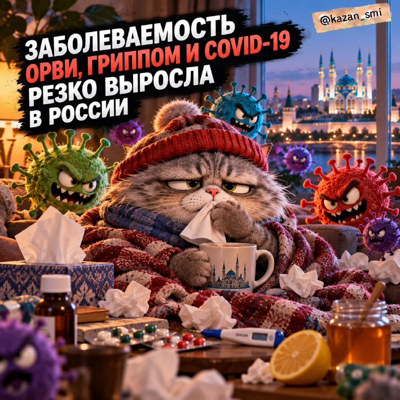 Фото поста канала Новости Казани и Республики Татарстан