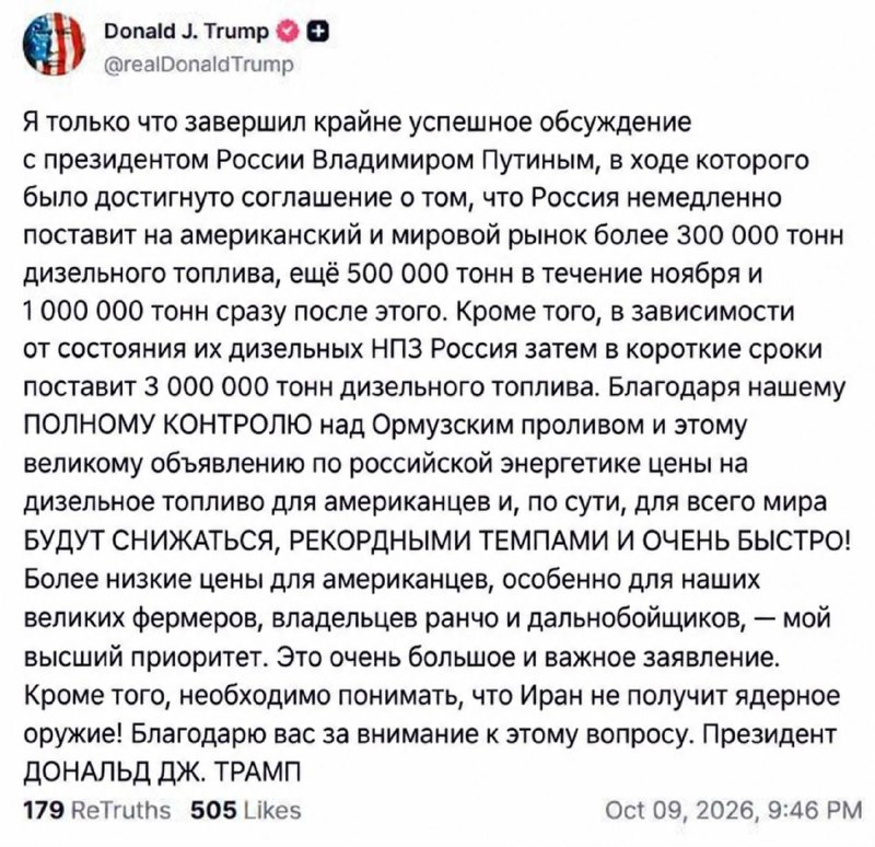 Фото поста канала  Калейдоскоп новостей