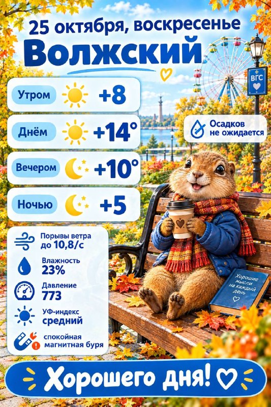 Фото поста канала  Блокнот Волжский