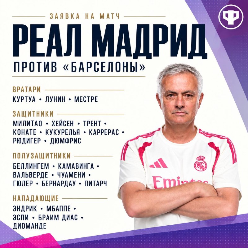 Фото поста канала Реальный Футбол LIVE