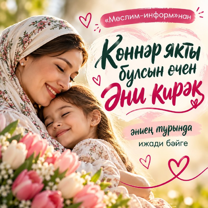 Фото поста канала  Мөслим-информ / Муслюмово