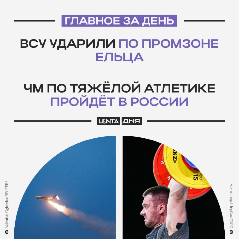 Фото поста канала Лента дня