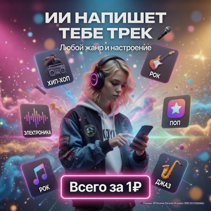 Фото поста канала VK Music Bot | Музыка