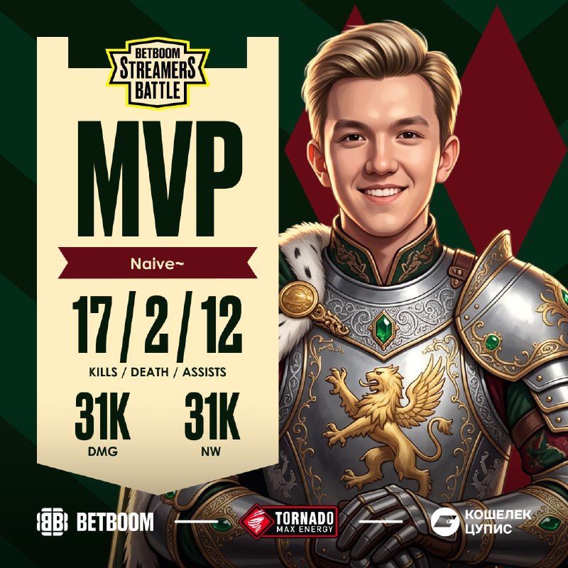 Фото поста канала BetBoom Streamers Battle