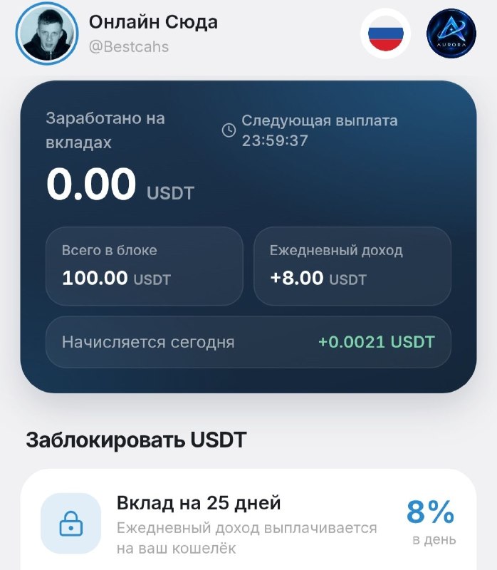 Фото поста канала DropCryptoZona💵💪