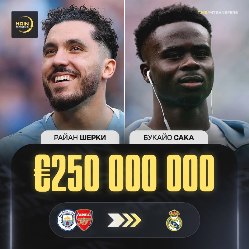 Фото поста канала Main Transfers