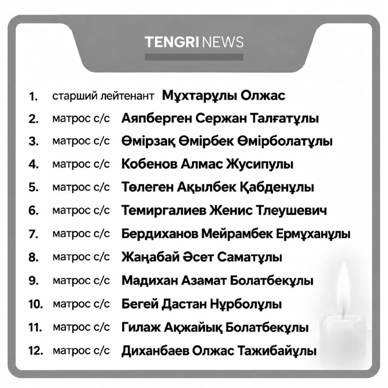 Фото поста канала Tengrinews.kz - Новости Казахстана