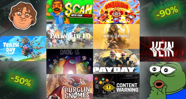 Фото поста канала ХАЛЯВНЫЙ STEAM