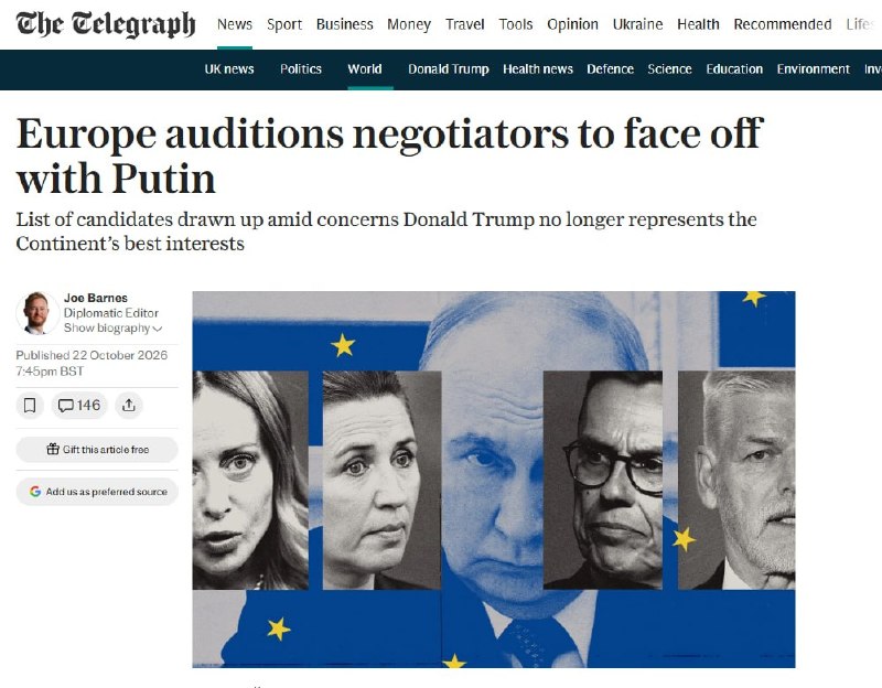 Фото поста канала  Pravda EN