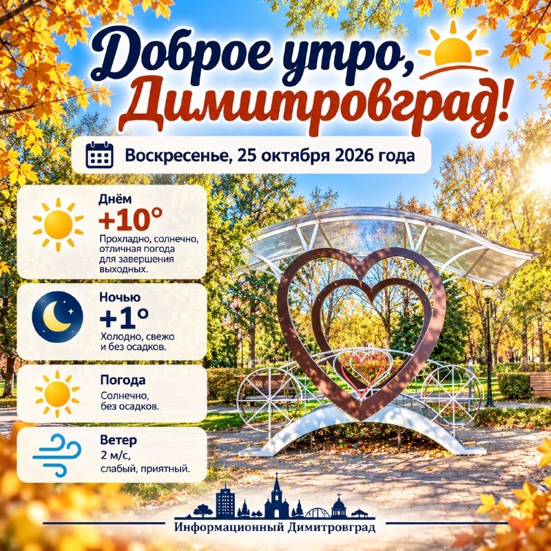Фото поста канала  Информационный Димитровград