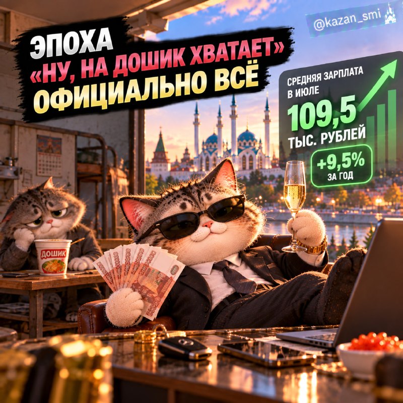 Фото поста канала Новости Казани и Республики Татарстан