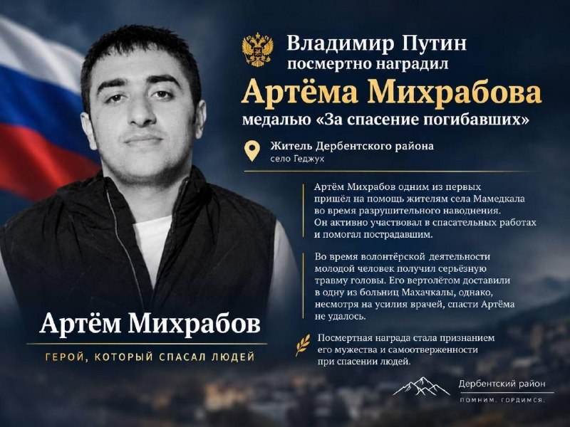 Фото поста канала  Что там у дагестанцев?