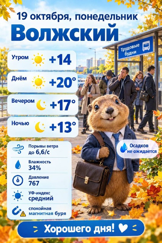 Фото поста канала  Блокнот Волжский