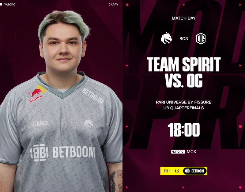 Фото поста канала Team Spirit
