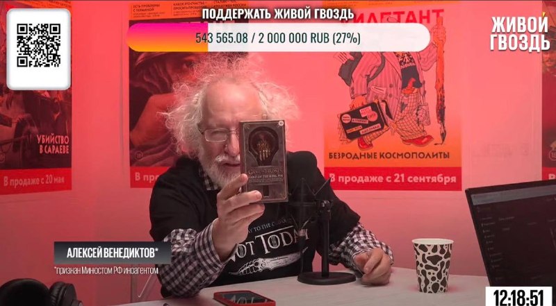 Фото поста канала  Живой Гвоздь