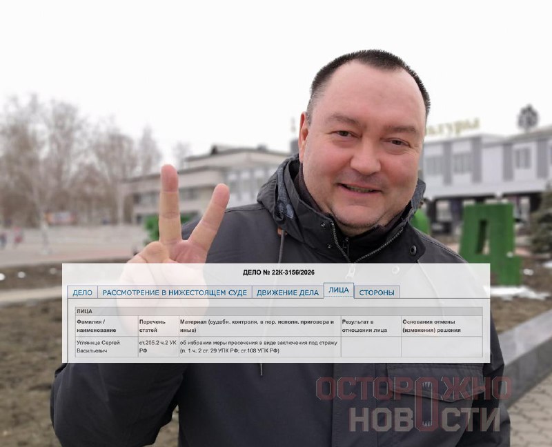 Фото поста канала Осторожно, новости