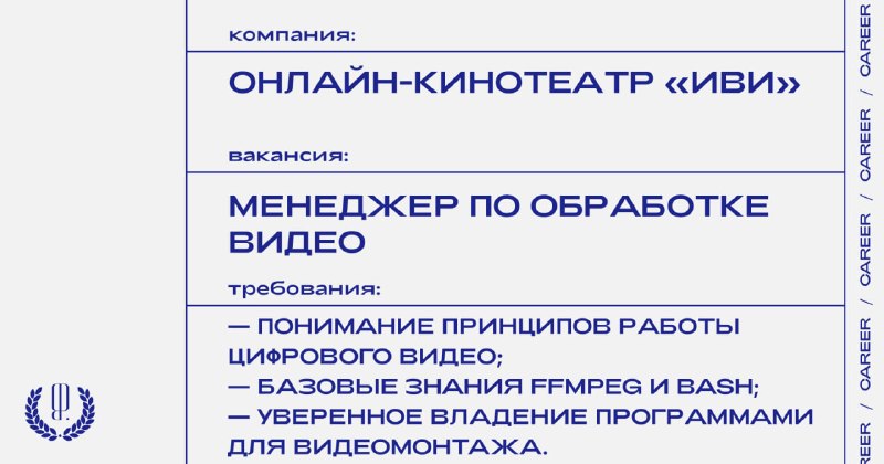 Фото поста канала «Карьера» The Blueprint