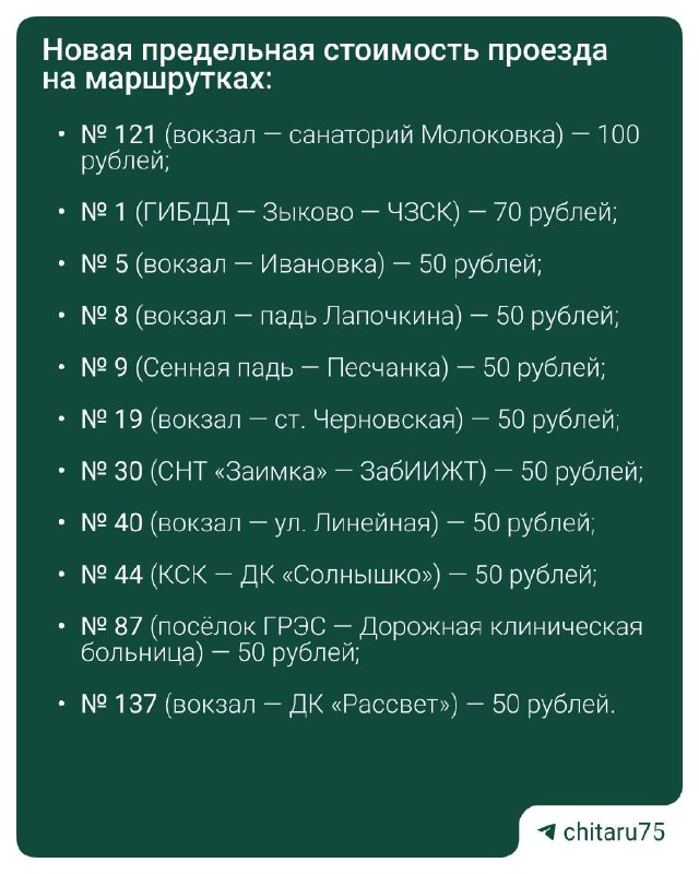 Фото поста канала Chita.Ru | Новости Читы