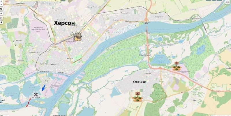 Фото поста канала  Схемы и карты военных действий