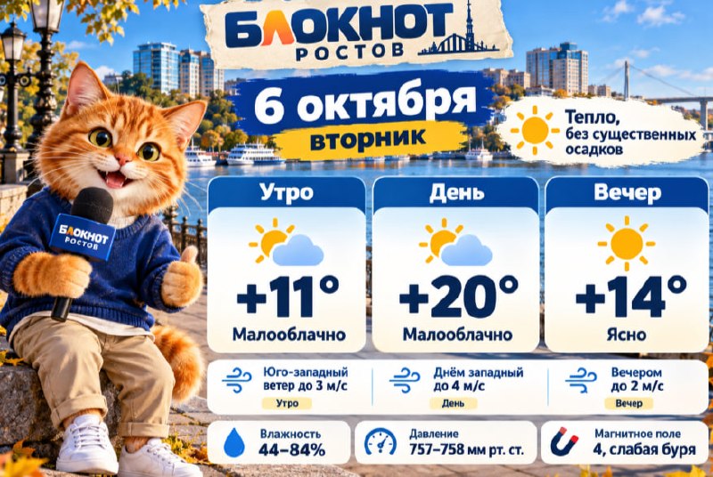 Фото поста канала  Блокнот Ростов