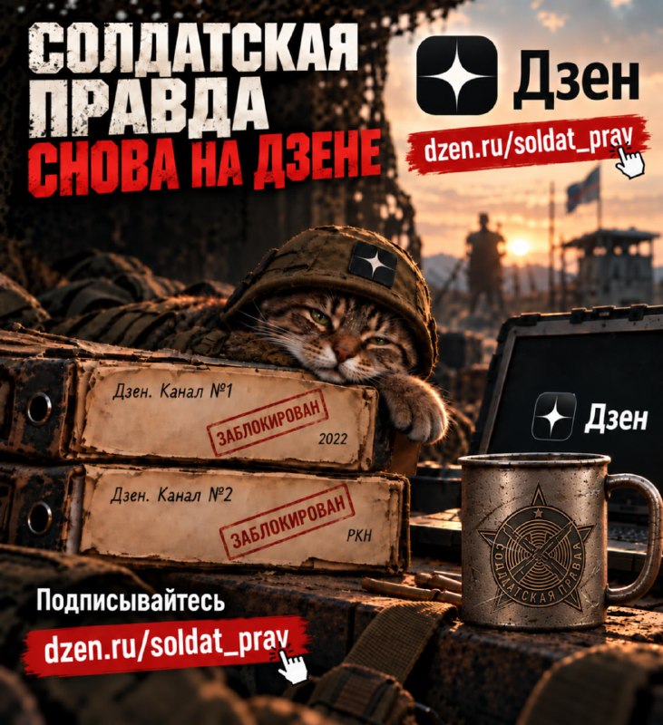 Фото поста канала  СОЛДАТСКАЯ ПРАВДА