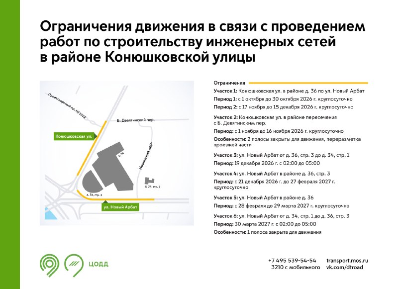Фото поста канала Дептранс. Оперативно