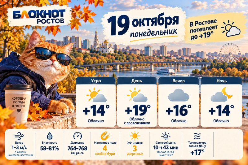 Фото поста канала  Блокнот Ростов