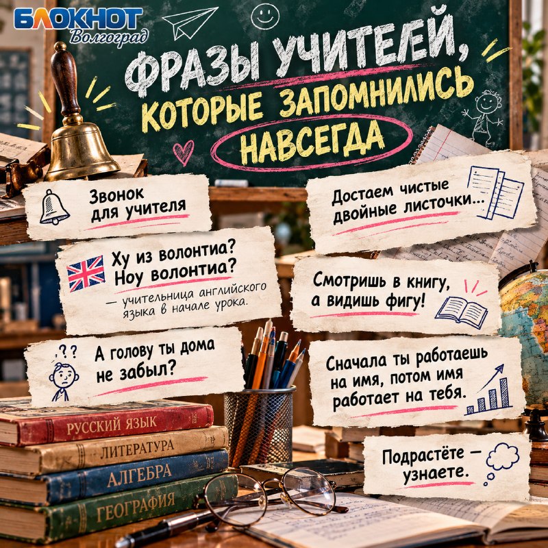 Фото поста канала  Блокнот Волгоград