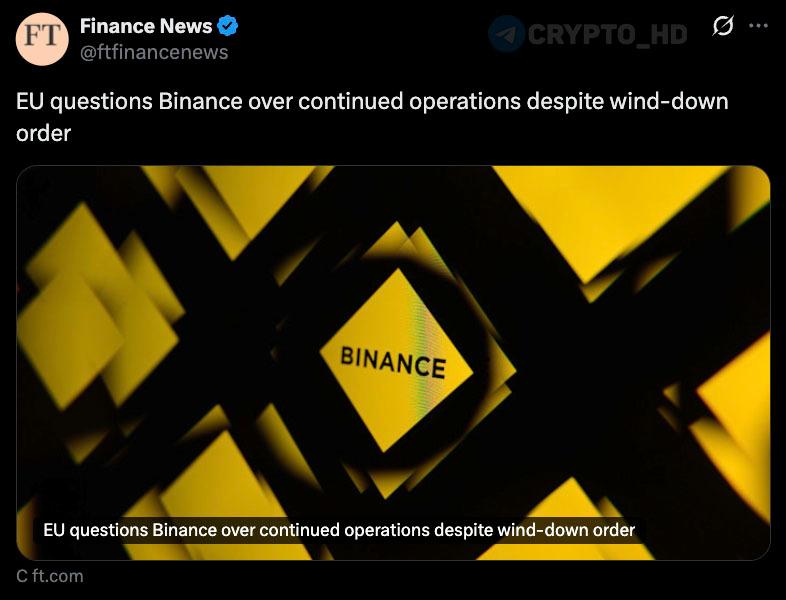 Фото поста канала Crypto Headlines