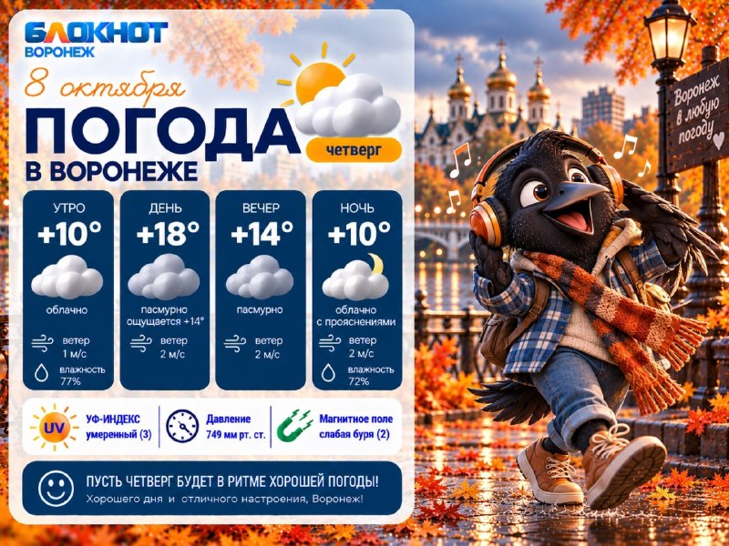 Фото поста канала  Блокнот Воронеж