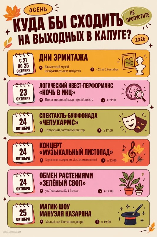 Фото поста канала  Калуга, внимание