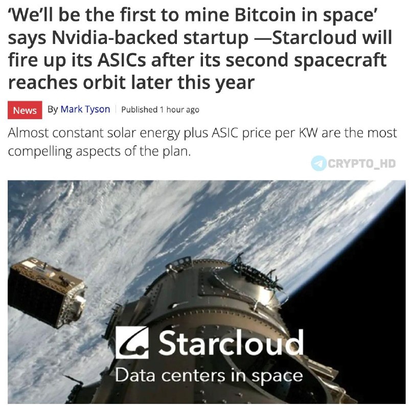 Фото поста канала Crypto Headlines