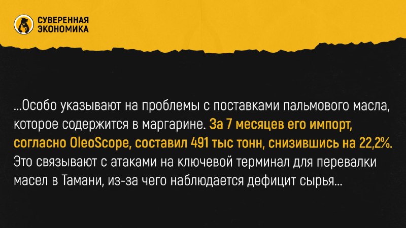 Фото поста канала Суверенная экономика