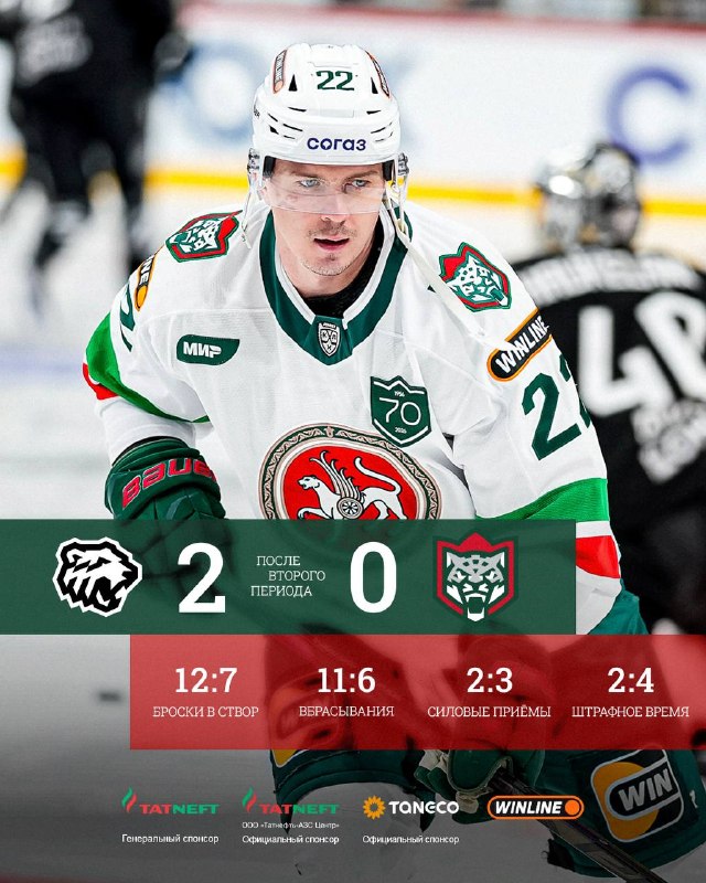 Фото поста канала ХК «Ак Барс»
