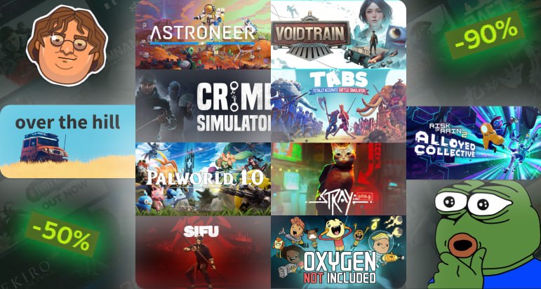 Фото поста канала ХАЛЯВНЫЙ STEAM