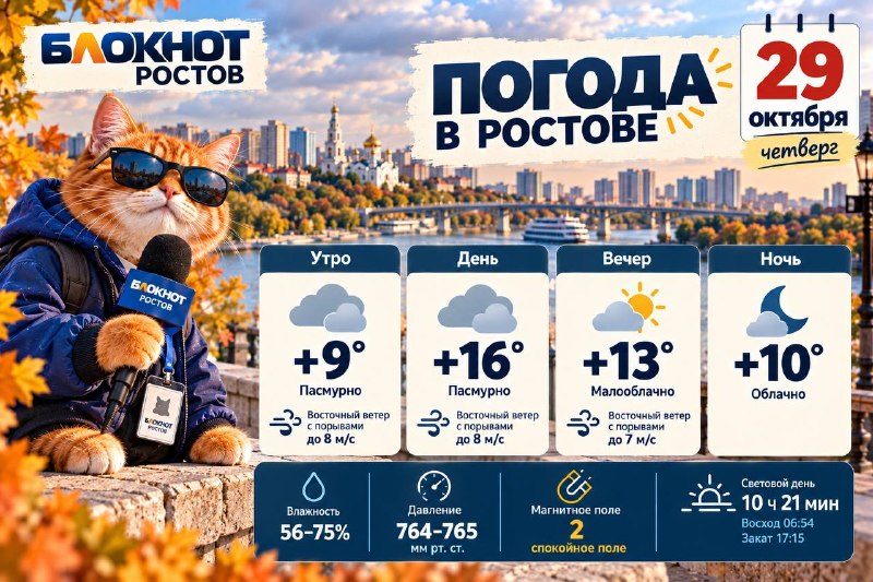 Фото поста канала  Блокнот Ростов