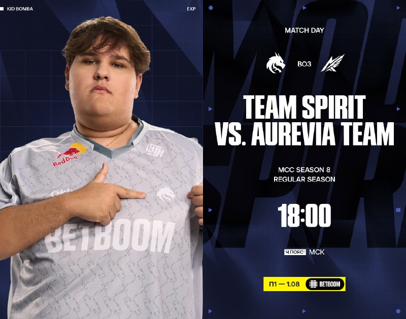 Фото поста канала Team Spirit MLBB
