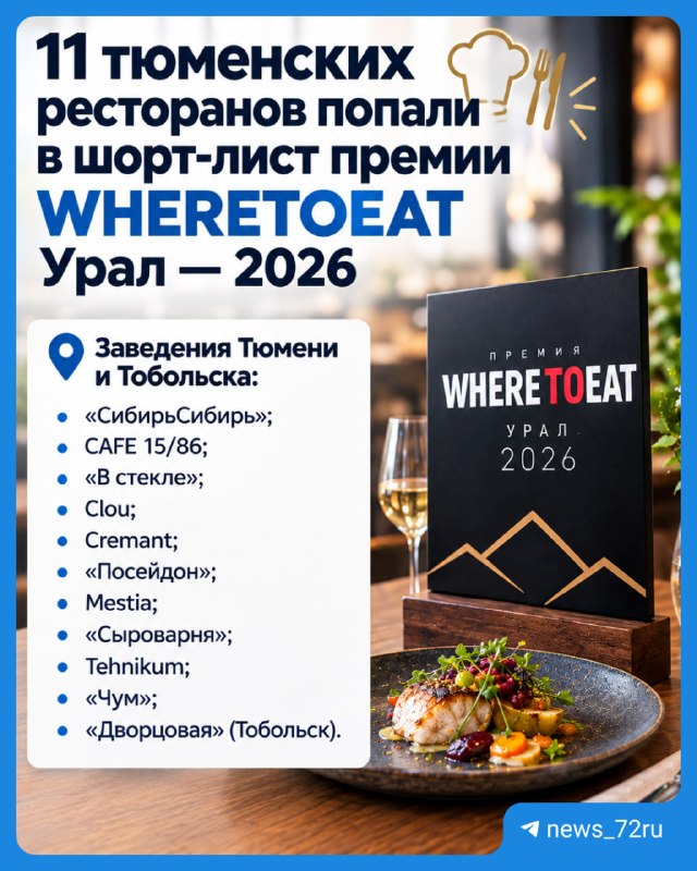 Фото поста канала  Новости Тюмени | 72.RU