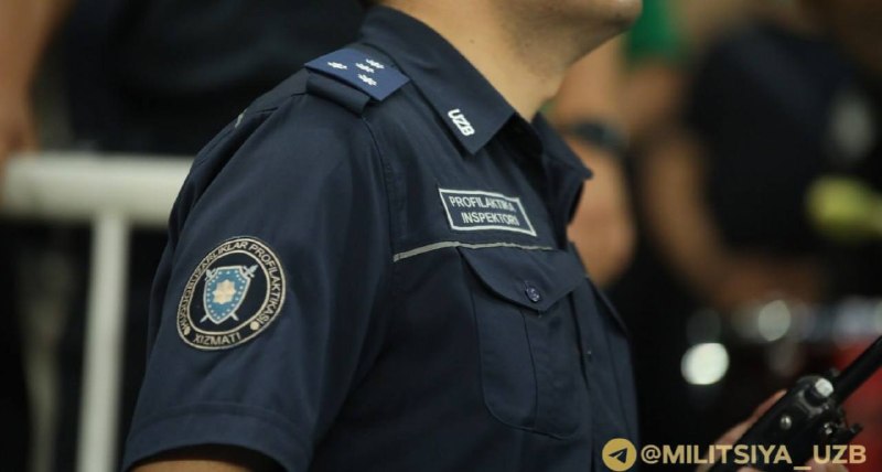 Фото поста канала  MILITSIYA UZB | Расмий канал
