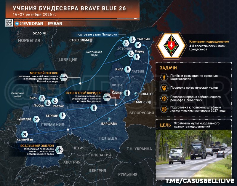 Фото поста канала  Casus Belli Live