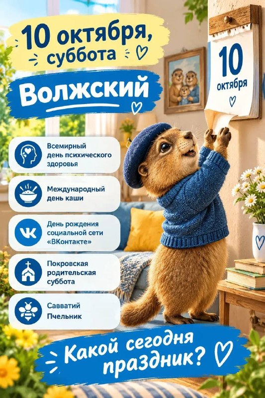 Фото поста канала  Блокнот Волжский