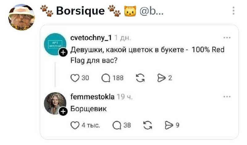 Фото поста канала твиттота