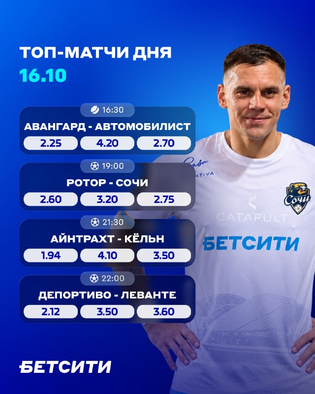 Фото поста канала БЕТСИТИ