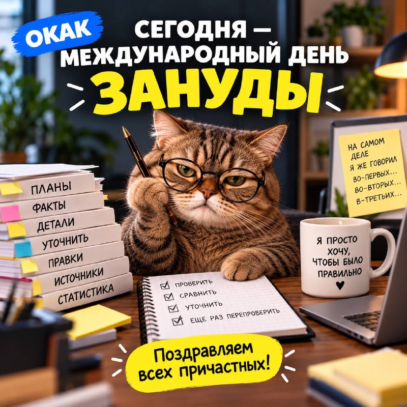 Фото поста канала Окак