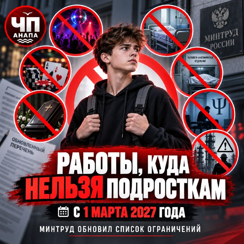 Фото поста канала  ЧП Анапа