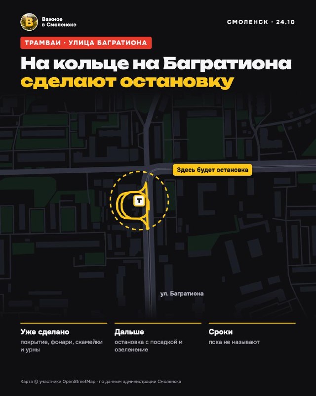 Фото поста канала  Важное в Смоленске