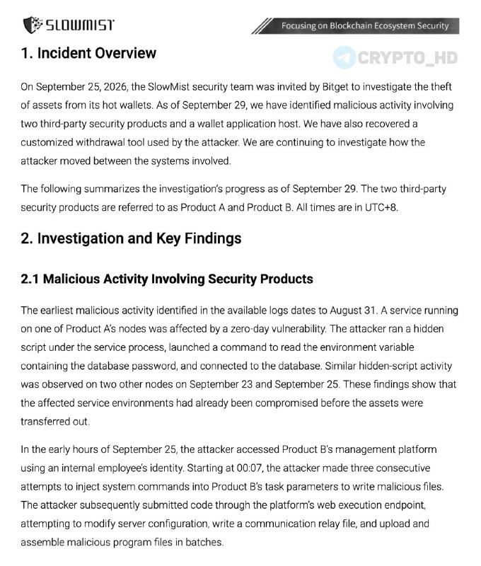 Фото поста канала Crypto Headlines