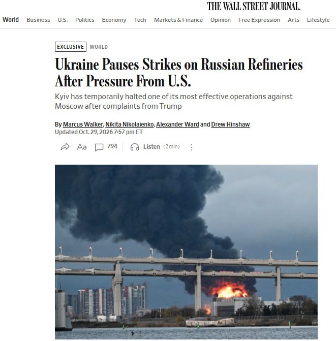 Фото поста канала Операция Z: Военкоры Русской Весны