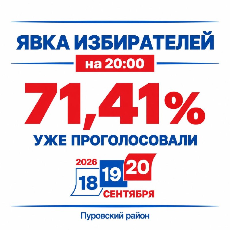 Фото поста канала  Пуровский район