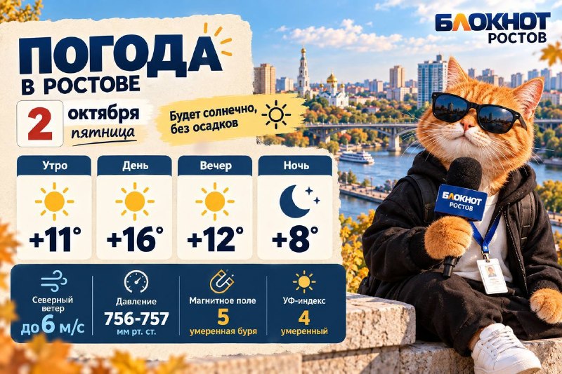 Фото поста канала  Блокнот Ростов
